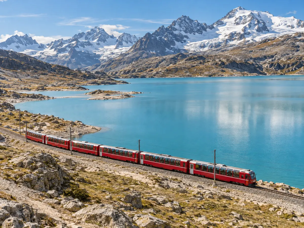 Jezioro Como i Bernina Express